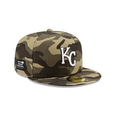 Sapca New Era Kansas City Royals MLB Armed Forces Weekend 59FIFTY Fitted - Verzi